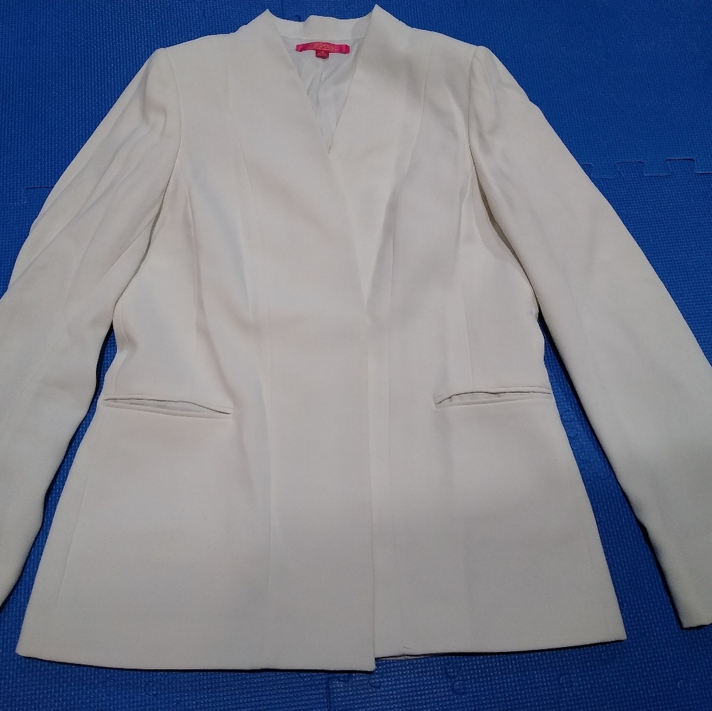 Catherine Malandrino white blazer